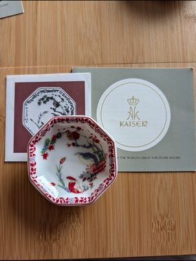 Vtg Kaiser Porcelain Mini Plate